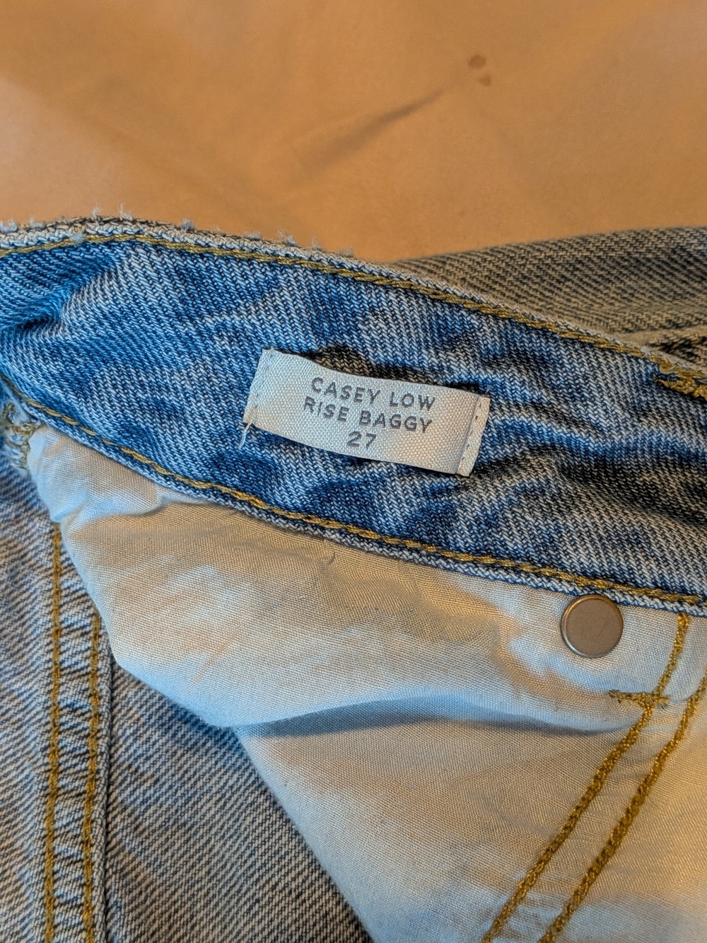 PacSun Light Blue Straight Leg Women's Jeans - Picture 6 of 7
